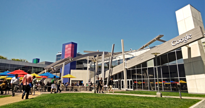 Google standing desks